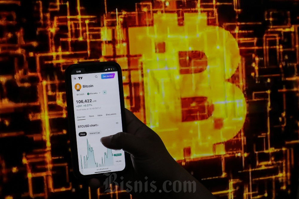 Bitcoin melonjak ke US$74.000 akibat konflik di Timur Tengah