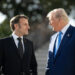 Emmanuel Macron dan Donald Trump dalam konteks perang Iran