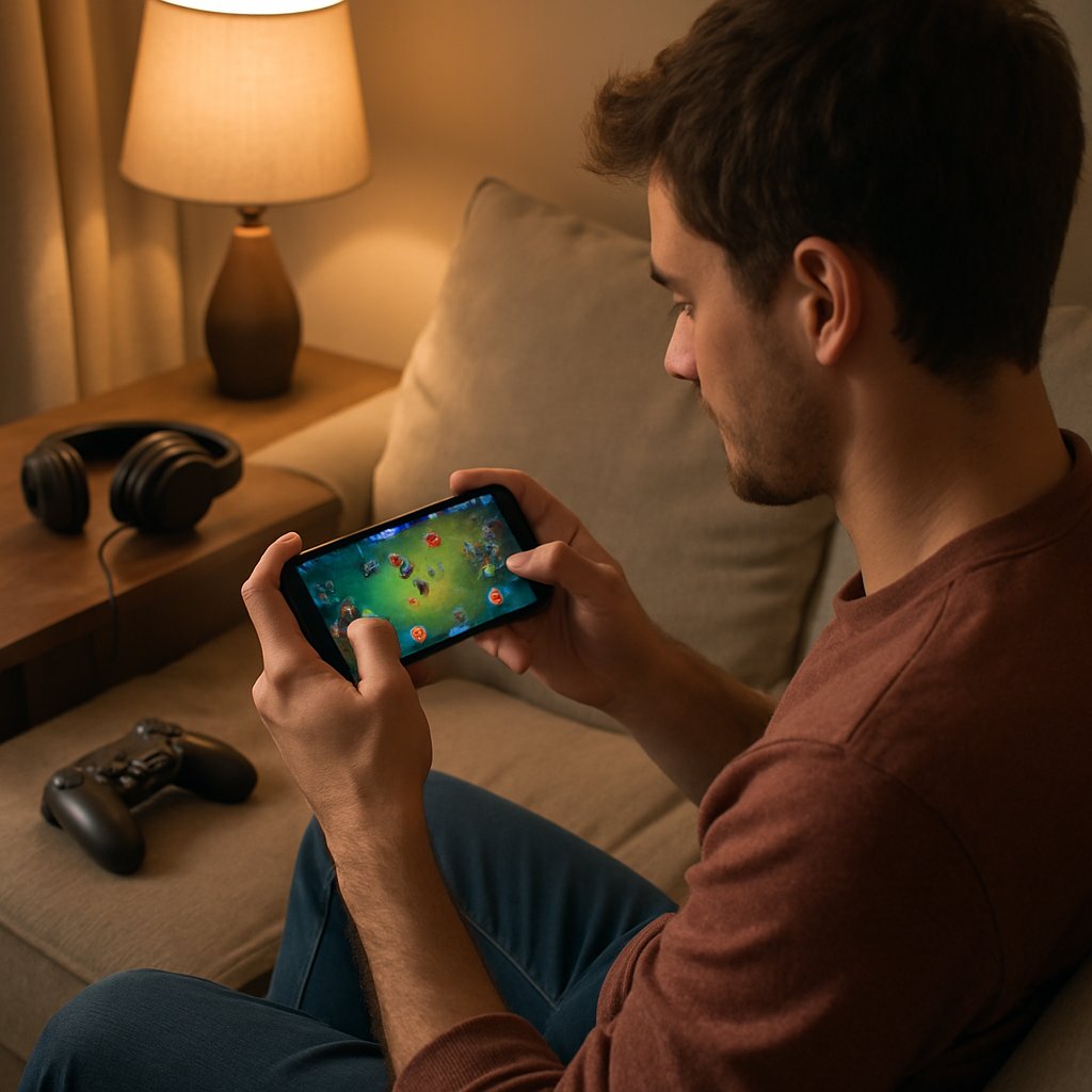 Ilustrasi Nikmati Megadewa88 Akses Game di Perangkat Mobile